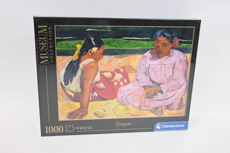 Clementoni Museum Collection puzzel 1000 stukjes – Gauguin: Tahitiaanse vrouwen op het strand
