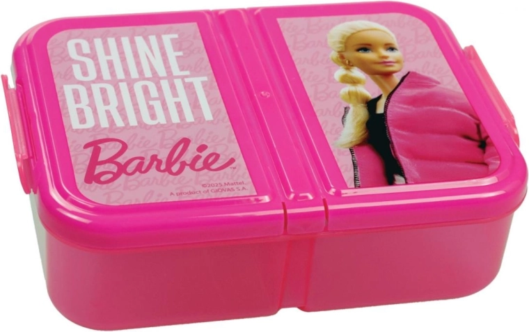 Meercompartimenten lunchbox Barbie