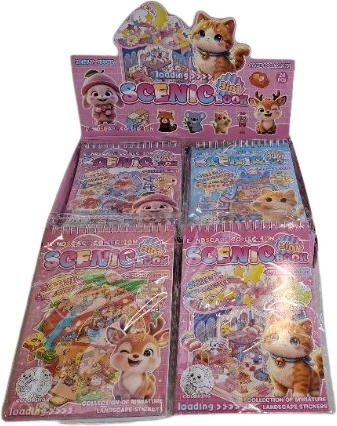 3D notitieboekje met stickers