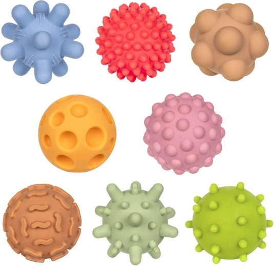 Verschillende texturen voor rijke zintuiglijke stimulatie