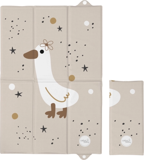 Ceba Baby reisverschoonmatje basic star duck 60 × 40 cm
