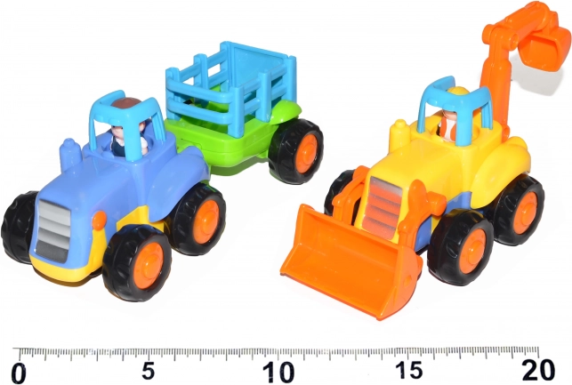 Tractor of graafmachine met vliegwiel 16 cm