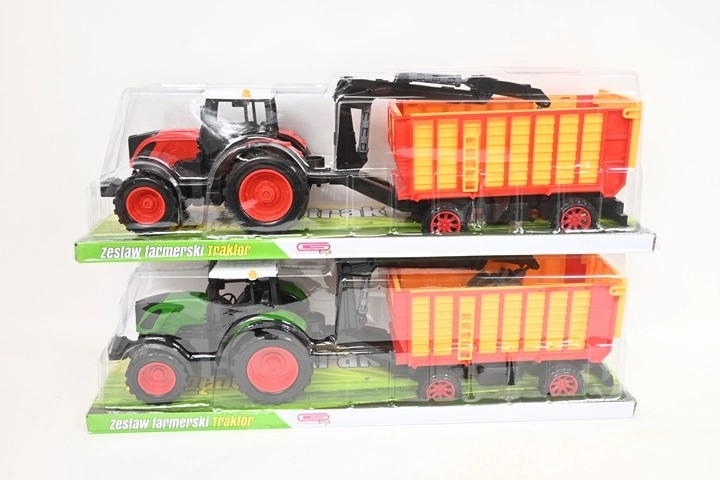 Tractor met aanhanger