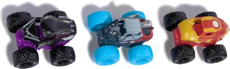 Iconische heroïsche MARVEL-designs