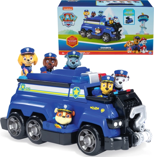 PAW Patrol grote politieauto Chase met 6 figuren