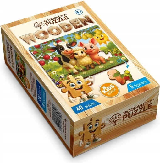 5 uniek gevormde stukjes