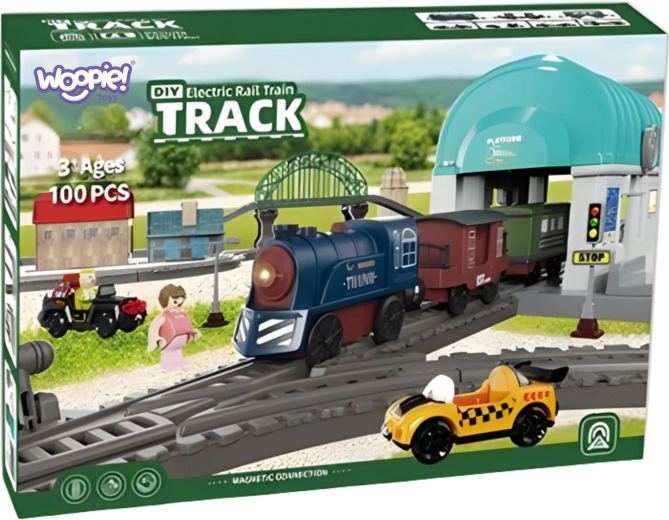 Elektrische locomotief met licht en geluid