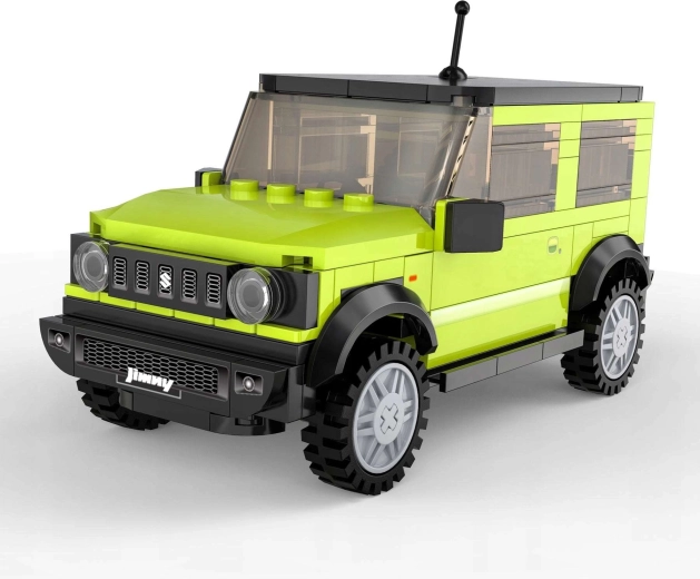 Realistische uitvoering en rubberen terreinbanden