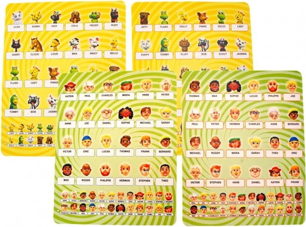 Twee thematische sets: mensen en dieren