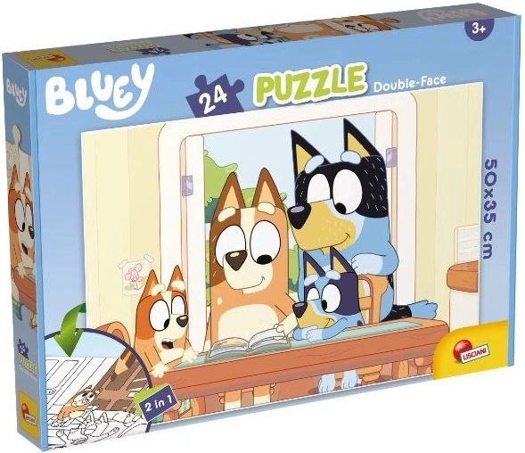 Bluey vloerpuzzel met 24 stukjes