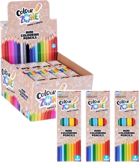 Mini kleurpotloden – set van 4 stuks