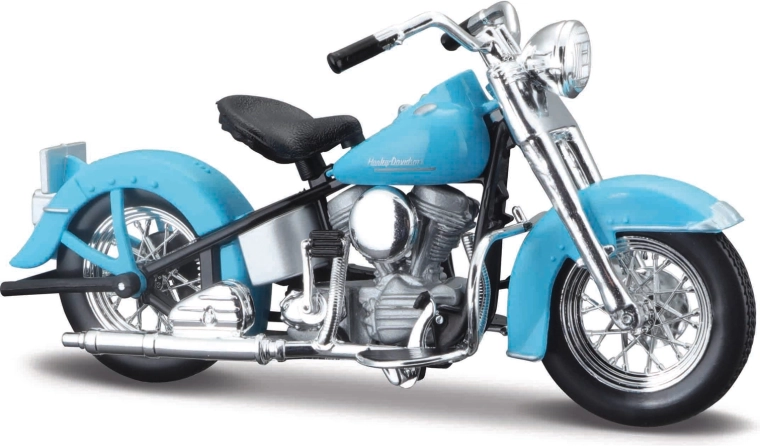 Maisto Harley-Davidson 1953 FL Hydra Glide 1:18 lichtblauw