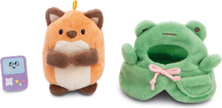 Kikkerkostuum met zak voor extra speelplezier