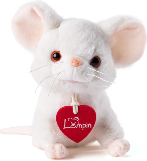 Pluchen muisje Petit 14 cm – zittend