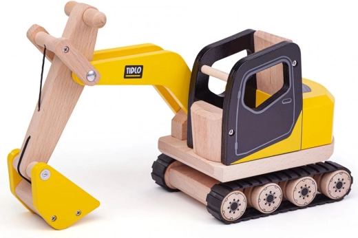 Tidlo Houten graafmachine met schep