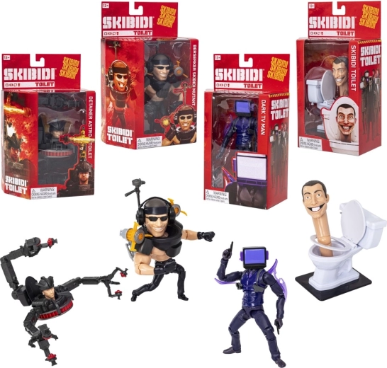 Skibidi Toilet deluxe figuur serie 2 (willekeurige selectie)