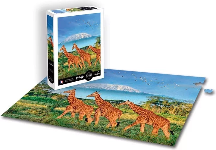 Sentosphere XL puzzel giraf 500 stukjes
