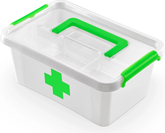 Apteczka antibacteriële inzet voor EHBO-koffer 4,5 l (29 × 20 × 12 cm)