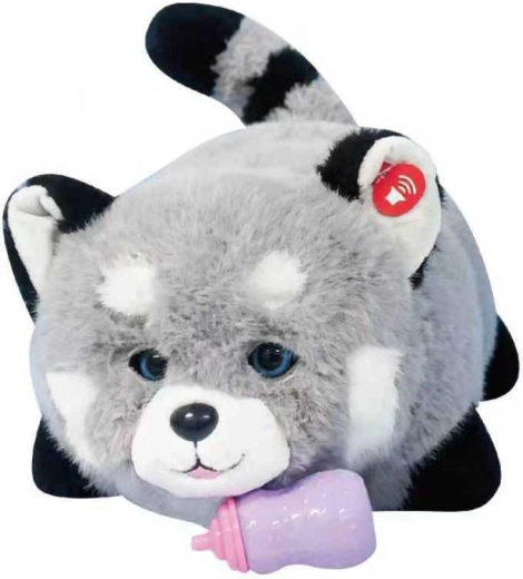 Interactieve hond met geluidseffecten 25 cm