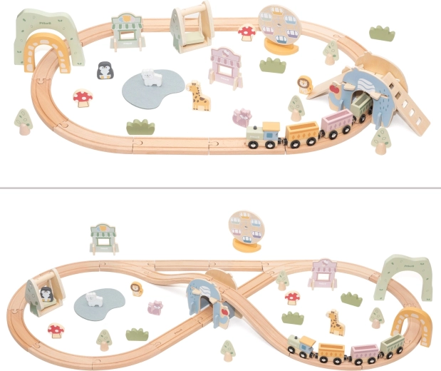 62 delen voor eindeloze spoorvarianten