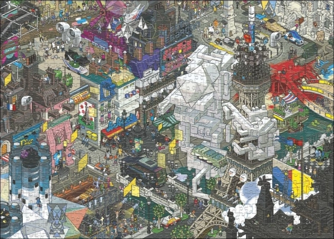 Puzzle Pixorama: Parijs avontuur 1000 stukjes
