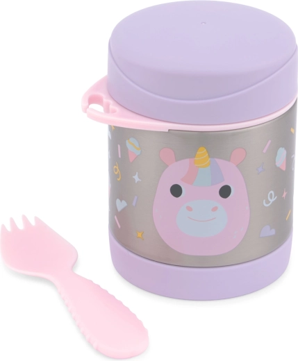 Skip Hop voedselthermos met spork – eenhoorn