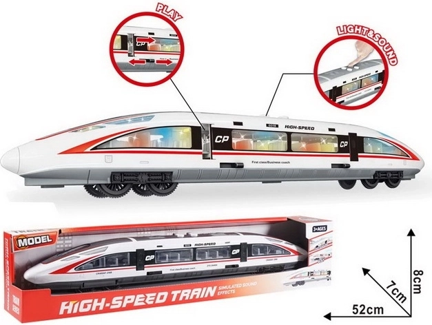 Kindertrein Hi-SPEED met licht en geluid