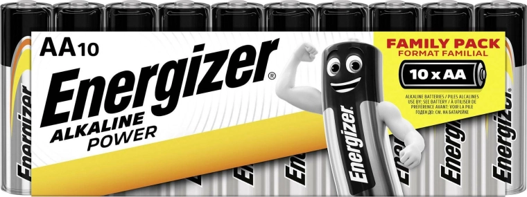 Energizer alkaline batterijen AA LR6 Family Pack 10 st.