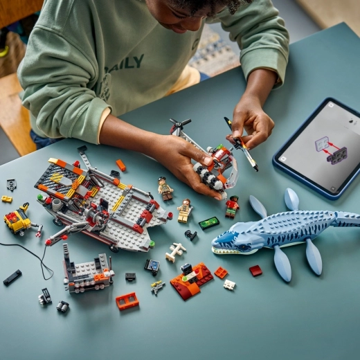 Bouwen met ondersteuning van de LEGO Builder-app