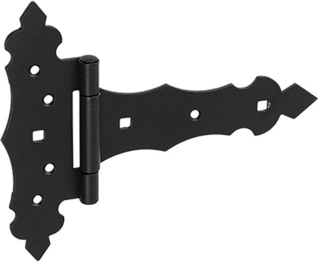 Decoratief scharnier zwart 150 × 50 × 170 × 2,5 mm