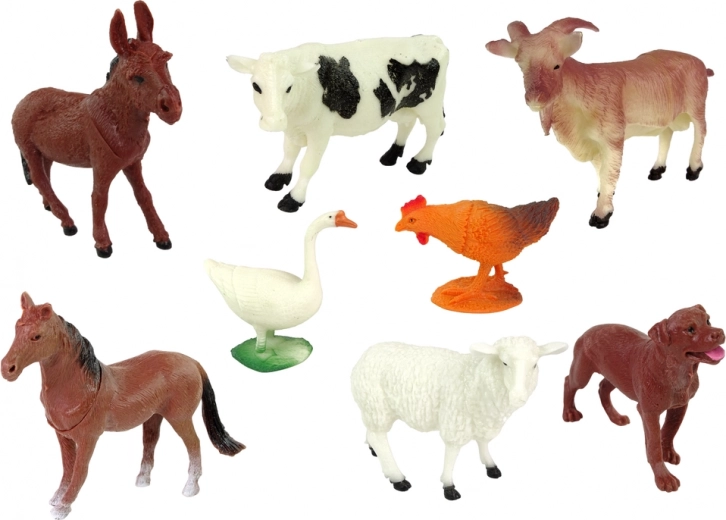 Realistische boerderijdierfiguren