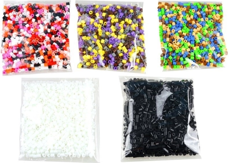 6000 kralen in 12 kleuren