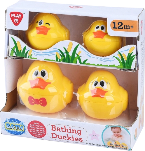 Playgo badeendjes voor in bad