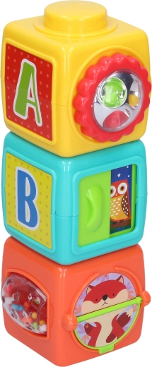 Actieve blokken voor baby's - 3 stuks