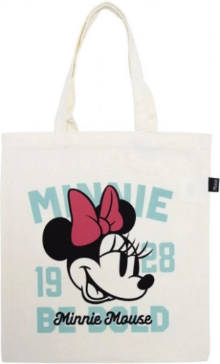 Katoenen boodschappentas Minnie Mouse 37 × 41 cm