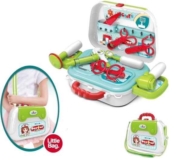 Kinderdoktersset in een praktische koffer