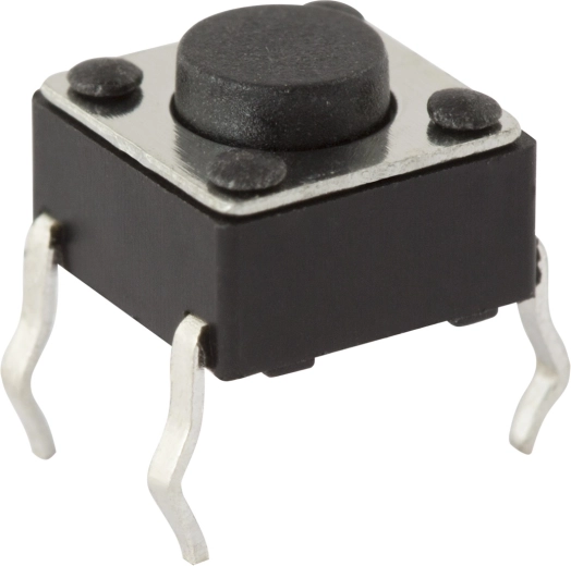 Microschakelaar 6 × 6 × 8 mm