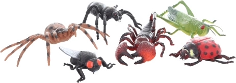Grote rubberen insectenspeelgoed
