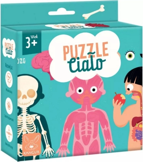 Puzzel Menselijk lichaam 3+