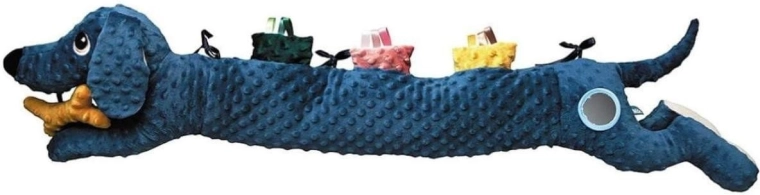 Moms Care sensorisch speeltje egel blauw
