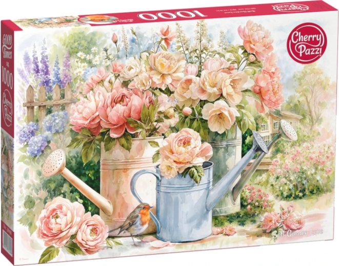 CHERRY PAZZI puzzel Tedere tuininliefde 1000 stukjes