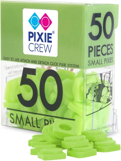 Pixie Crew kleine pixels lichtgroen