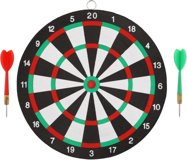 Dartbord 24 cm voor het trainen van nauwkeurigheid