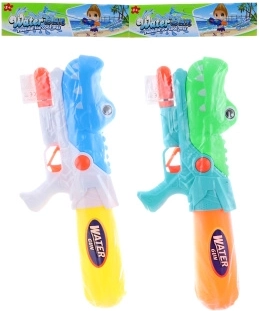 Pompwaterpistool Dino 42 cm – 2 kleuren