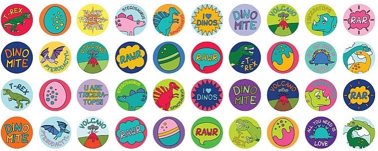 320 stickers voor eindeloos knutselplezier