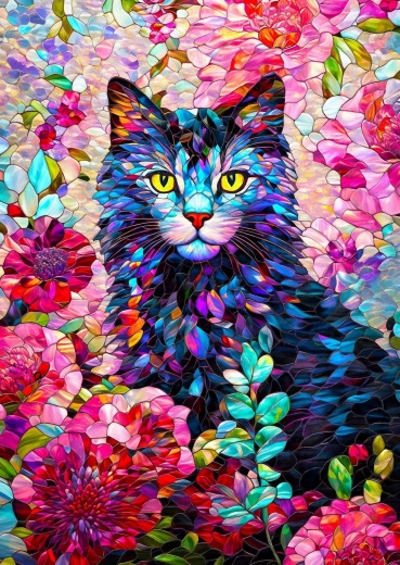 Enjoy puzzel Gigi in de tuin 1000 stukjes