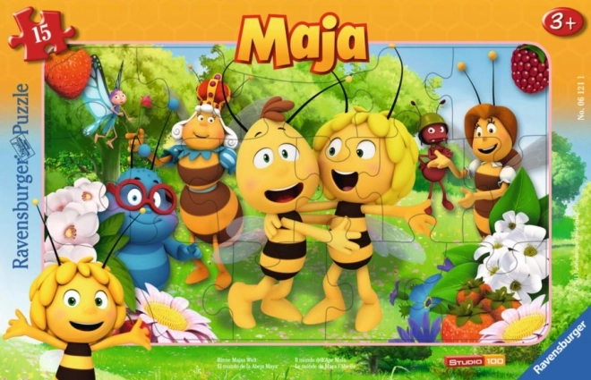 RAVENSBURGER Puzzel Maya de Bij, 15 stukjes