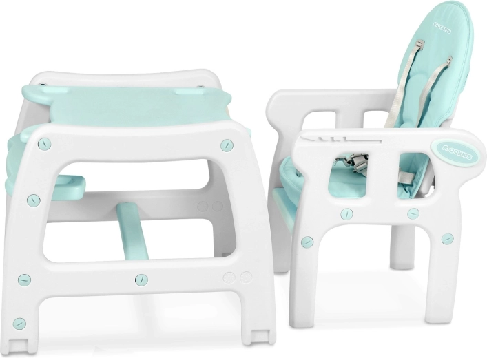 5-in-1: stoel, wipstoel en set met tafeltje