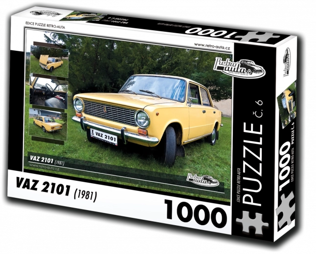 Puzzel RETRO-AUTA VAZ 2101 1000 stukjes