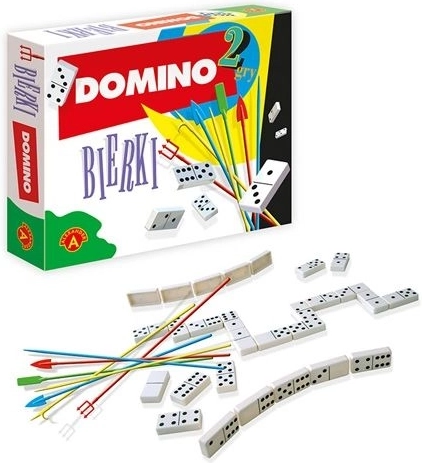 Domino en mikado – set van 2 spellen